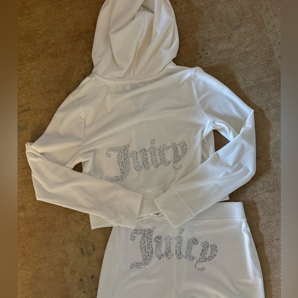 Juicy Couture Pants - Juicy Couture Big Bling Pearl Track Suit - NEW with tags